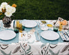 Tuileries Tablecloth Blockprinted Trim
