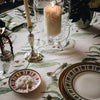 Tuileries Tablecloth Blockprinted Trim