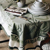 Tuileries Tablecloth Blockprinted Trim