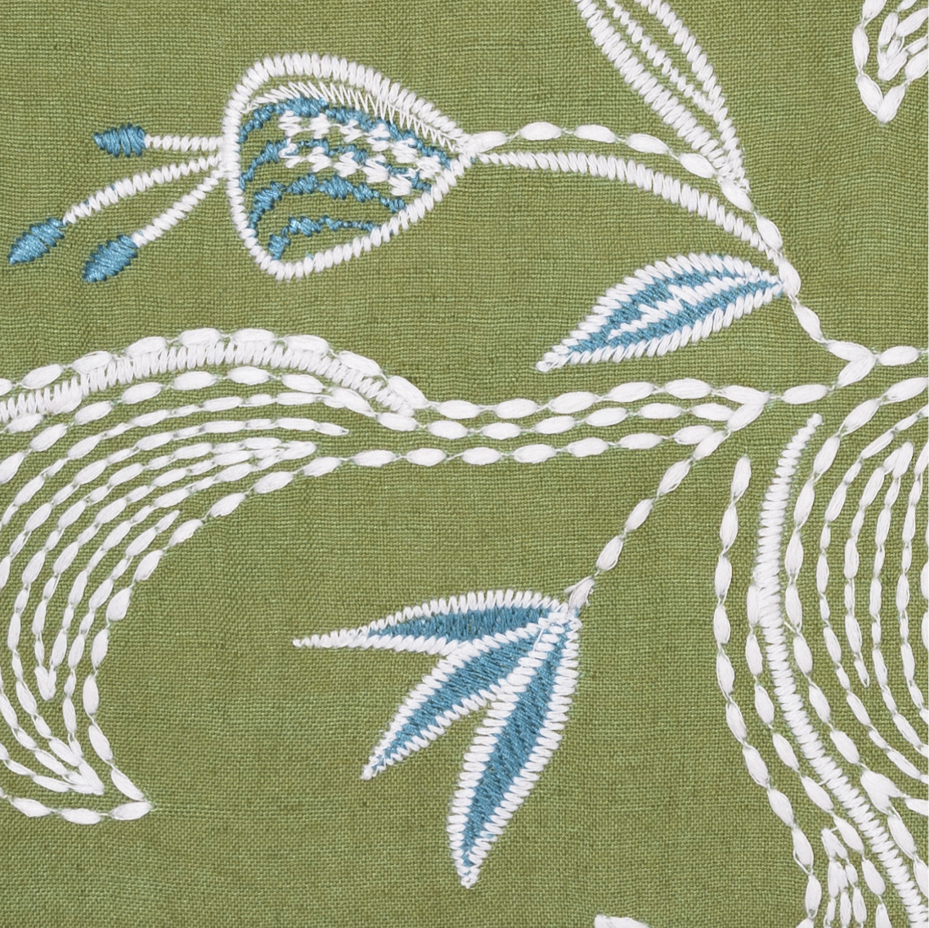 close up of marseille verdant pillow