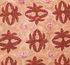 close up of prytania blush pillow