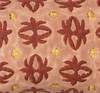 close up of the prytania citrine pillow