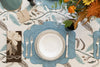 Tuileries Tablecloth Blockprinted Trim