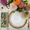 Half Past Seven x Maison Venu: Bougainvillea Dinner Napkins