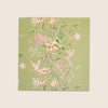 Maison Venu Camille Hand Block Printed Fabric in Peony Linen Cotton blend