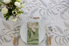 Tuileries Tablecloth Blockprinted Trim