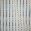 Maison Venu Elise Hand Block Printed Fabric in Lapis Linen Cotton blend