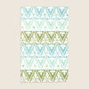 Maison Venu Ines Hand Block Printed Garden Decorative Pillow in Sungold Linen Cotton blend