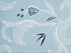 close up of marseille cobalt pillow