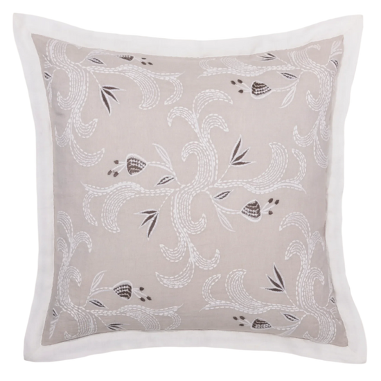 marseille dove pillow against a white background