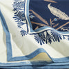 woodsy tablecloth close up