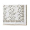 Tuileries Tablecloth Blockprinted Trim