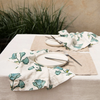 BLOCK POPPY PRINT LINEN NAPKIN