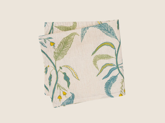 tuileries garden napkin on a white background